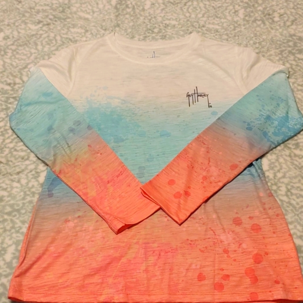 Guy Harvey Long Sleeve Fishing Shirt NWOT